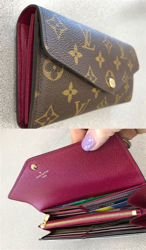 Sarah Wallet in Monogram .